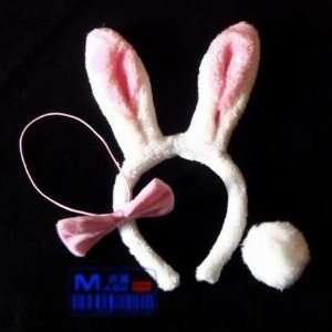  Q Animal Costume Kit   Bunny Ears, Tail & Tie Everything 