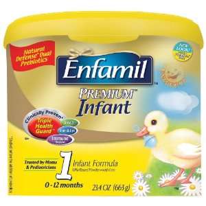  Enfamil Premium Infant Formula, For Babies 0 12 Months, 23 