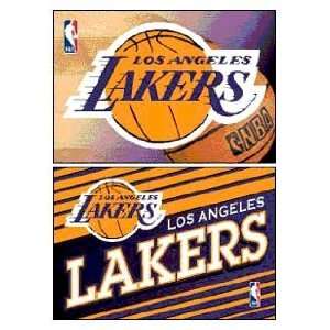  Los Angeles Lakers Set of 2 Magnets