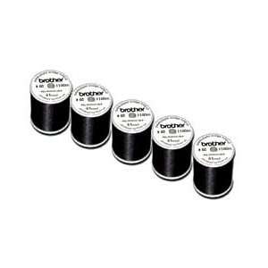   Thread 1100m Spool   Box of 5 Black SAEBT999 Arts, Crafts & Sewing