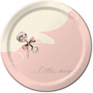 Baby Shower 7 Paper Plates 8 Pack Little Angel #13966  