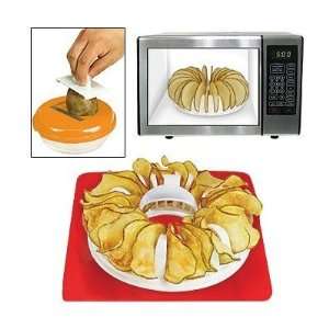  Microwave Potato Chip Maker Healthy Cooker Bake mold 