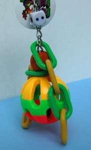 Happy Beaks BALL WITH CHAIN Toy (short) parrot/bird  