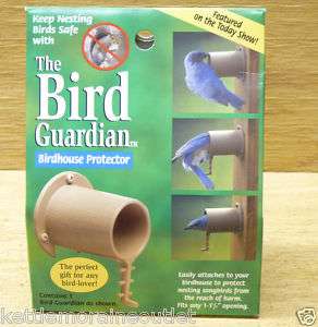 Bird Guardian Protector Predator Proof Bluebird House 044841234552 