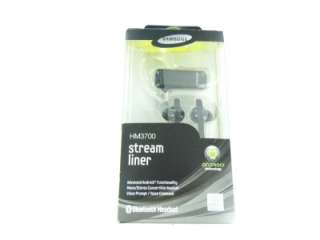   Samsung HM 3700 Stream Liner Bluetooth Wireless Headset Stereo Earbuds