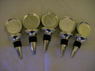 New Mariposa Monogrammed Wine Bottle Stoppers Barware  