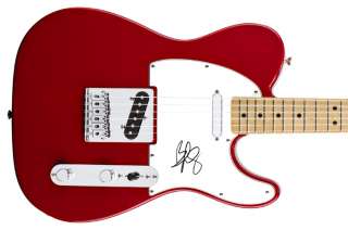 Brad Paisley Autograph Signed FENDER SQUIER Autographed Guitar w 