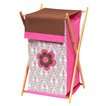 choose Bacati Pink/Chocolate Damask Pink/chocolate Blanket item