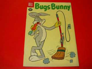 BUGS BUNNY #77 Dell Comic ELECTRIC BROOM 1961  