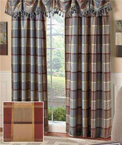 Brownstone Window Curtains and Valances are available in three 