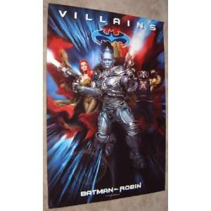 Batman & Robin   Villains Style Original Movie Poster