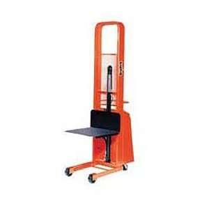 Battery Powered Lift Stacker Truck 1000 Lb. Capacity With 24 X 24 