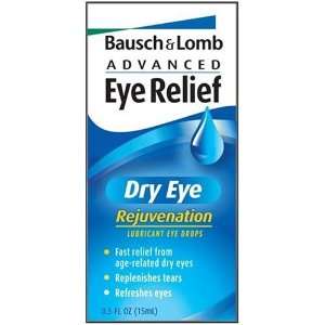 Bausch & Lomb Advanced Eye Relief Rejuvenation Lubricant Eye Drops, 1 