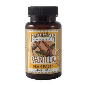   Pure Natural Madagascar Vanilla Bean Paste 4 Ounces