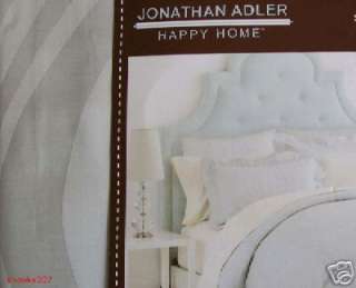 Jonathan Adler Grey Standard Sham Cotton Silver Lantern  