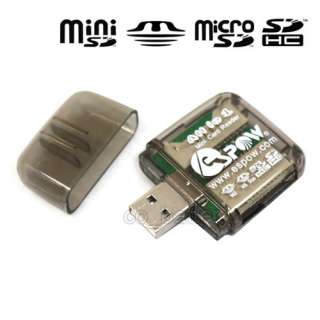 USB 2.0 Adapter SDHC SD Card Reader for 8GB 16GB 32GB  