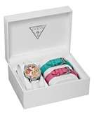   for GUESS Watch, Womens Interchangeable Leather Strap Set U95136L1