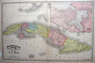 MAP OF CUBA