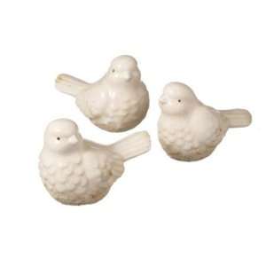  Mini Ivory Bird Figurine Set