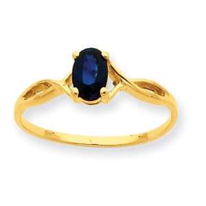  14k Sapphire Birthstone Ring Jewelry