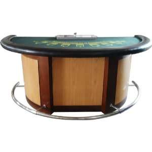  TrademarkT Blackjack Table 79 x 46 x 36   Casino Supplies Table 