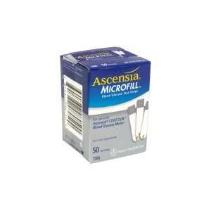  Ascensia Microfil Blood Glucose Test Strips 50s ct 