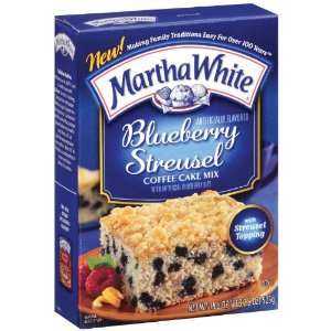 Martha White Blueberry Streusel Coffee Cake Mix, 18.5 Ounce  