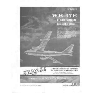  Boeing WB 47 E Aircraft Flight Manual Boeing Books