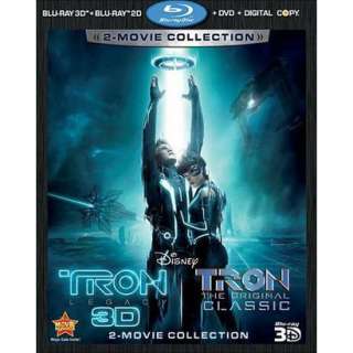 Tron Legacy/Tron (5 Discs) (Includes Digital Copy) (2D/3D) (Blu ray 