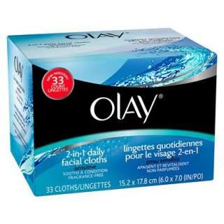 Olay 2 In 1 Cloths Sensitive   33 Count.Opens in a new window