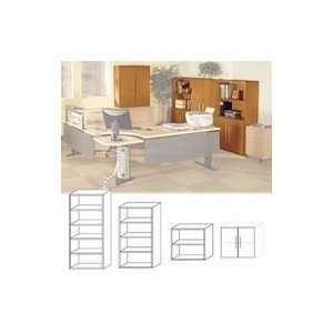   Office System Wood Door Kit for Five Shelf Bookcase