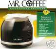 MR. COFFEE 12 CUP Replacement PLD13ME Carafe For PLX20  