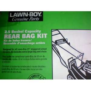   Boy 21 Staggered Wheel Mowers    Kit includess X Large Bag and Chute