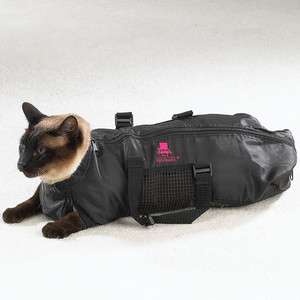 CAT GROOMING BAG no scratching biting restraint muzzle bathing carrier 