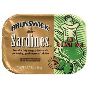 Brunswick Sardines in Olive Oil 3.75 oz Grocery & Gourmet Food