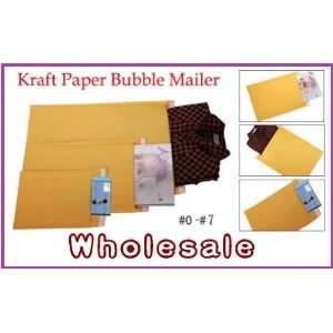  200 #1 Kraft Paper Bubble Mailer 7.25 x 12 NEW Office 
