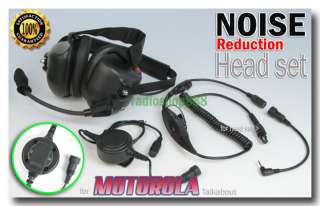 Noise Reduce Headset for Motorola Talkabout Ham Radio  