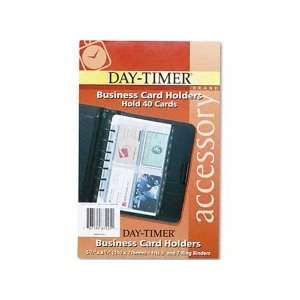  Day Timer Business Card Holders, Desk Size Office 