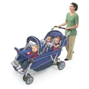    SureStop Folding Commercial Bye Bye 6 Passenger Stroller Baby