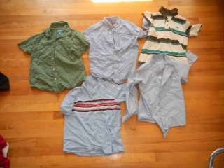   Size 8 & 10 Med Collar Shirts Childrens Place Cherokee Lot EX+  