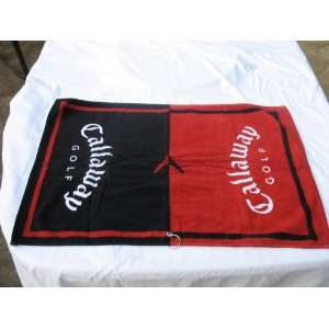  Callaway Golf Towel Red/Black