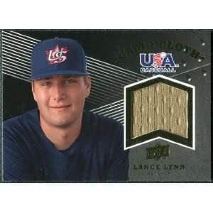   USA Baseball Camo Cloth Jerseys #CC11 Lance Lynn Sports Collectibles