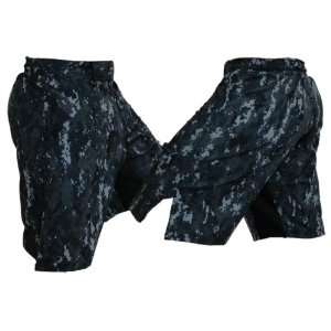  Navy Camo (NWU) MMA Fight Shorts Size 30 