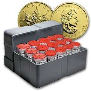   2012 1 oz Gold Canadian Maple (10 Coin Tube) 