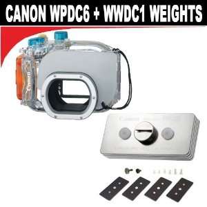 Canon WP DC6 WaterProof Case for Canon A710 IS Digital Camera + Canon 