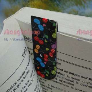 Mini Magnetic Bookmarks Clip Paper Mark Flower New  