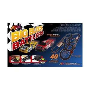  AFX Big Block Battler Slot Car Race Set Toys & Games