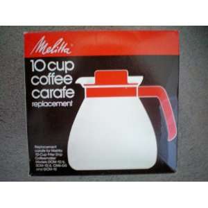  Melitta 10 Cup Coffee Carafe Replacement    Replacement carafe 