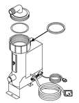 Product notes  1 stainless steel barb and 1 90° removable barbed 