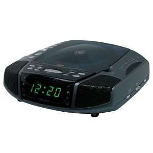    GE 74897 Clock Radio Stereo CD player with Dual Alarm Electronics